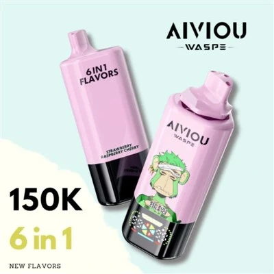WASPE AIVIOU 150k 150000 puflar 6tasi 1da